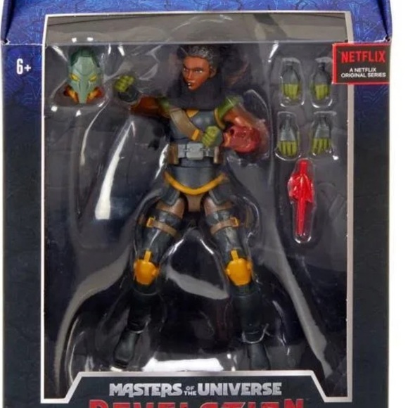 Masters of the Universe Masterverse Andra Action Figure with Accessories - Picture 6 of 7